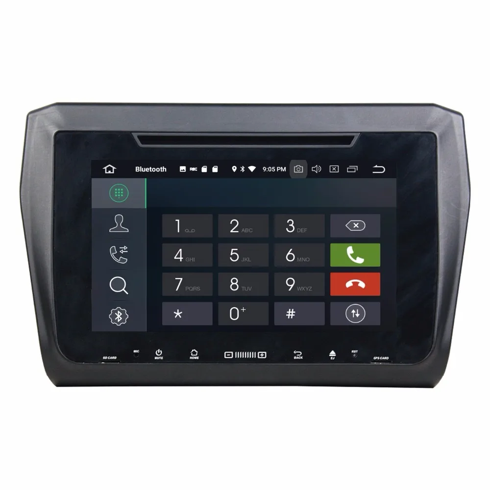 Восьмиядерный 8 дюймов Android 9 0 автомобильный Радио dvd плеер GPS для SUZUKI SWIFT 2018 gps