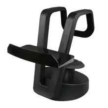 Высокий пластиковый держатель для хранения Универсальный Кабельный органайзер кронштейн Подставка для PS4 VR шлем очки