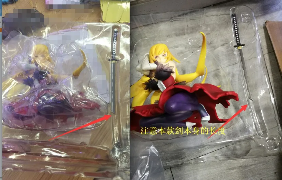 Kizumonogatari GSC kissshot Edge под сердцем вампир Oshino Shinobu QUESS Show Intuit da ninja в коробке гаражный комплект