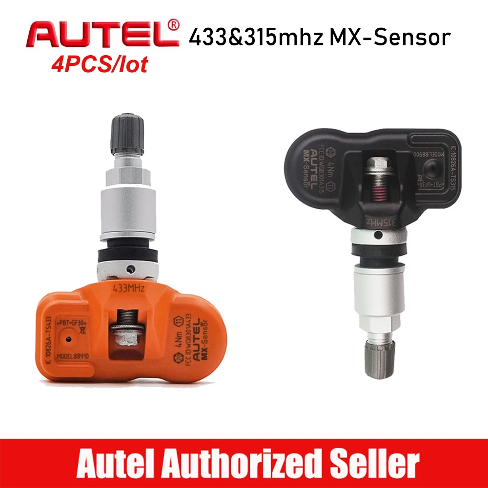 Датчик давления в шинах Autel Mx 433 МГц/315 МГц 4 шт.|autel mx-sensor|autel tpms sensortpms programmer |