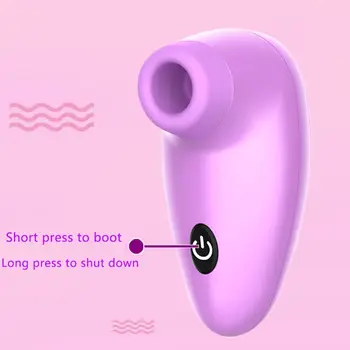 Clitoral Sucking Vibrator with 7 Intensities Modes Waterproof Rechargeable Quiet Clitoris Nipples Suction Stimulator 6