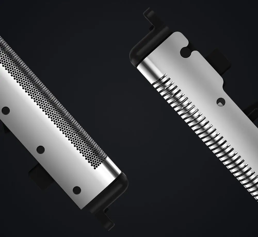 Xiaomi Mijia электробритва 2 ножа портативная бритва водостойкая бритва type-C перезаряжаемая стальная Мужская мини-бритва для путешествий на открытом воздухе