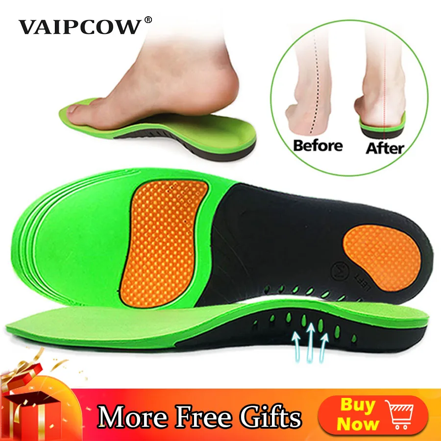 Tanie VAIPCOW buty ortopedyczne podeszwy wkładki do butów Arch sklep