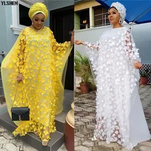 Длина 150 см африканские платья для женщин африканская одежда абайя мусульманское длинное платье Высокое качество модное Африканское платье для леди