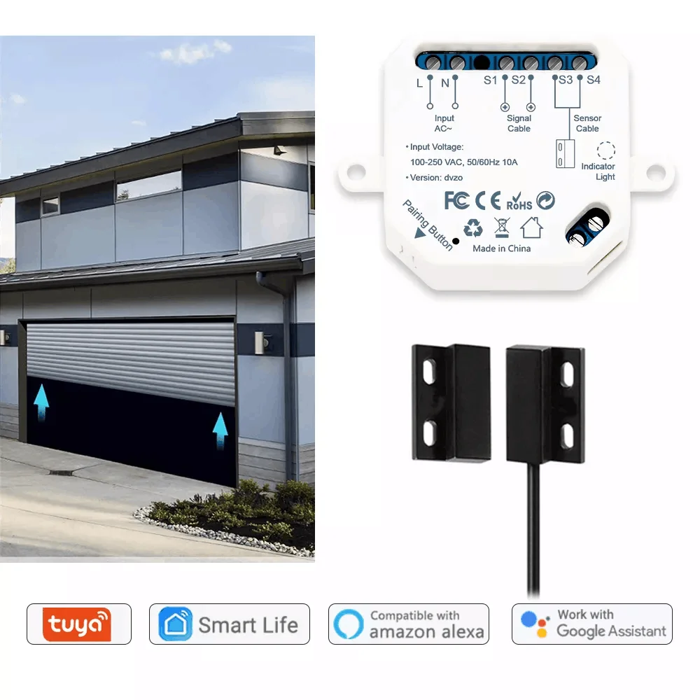 Loratap Tuya Smart Life Garage Door Sensor Opener Controller Wifi Switch Alexa Echo Google Home Diy Smart Home App Alert No Hub Switches Aliexpress Loratap Tuya Smart Life Garage Door Sensor Opener Controller Wifi Switch Alexa Echo Google Home Diy Smart Home App Alert No Hub Switches Aliexpress