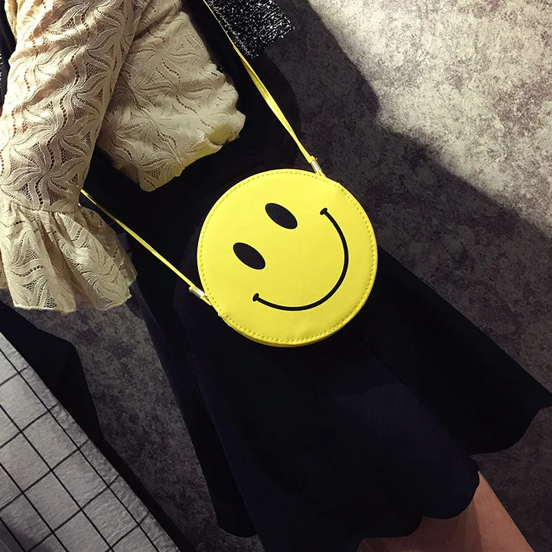 

2017 Japanese Korean New Style New Style Circle Cute Bag Students GIRL'S Students Mini Summer Shoulder Cool GIRL'S