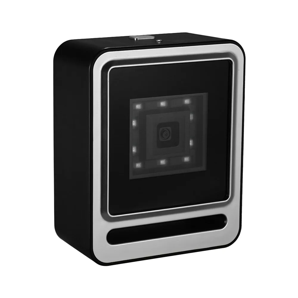 Aibecy Hands-free USB проводной 1D 2D QR сканер баркодера Настольный многонаправленный считыватель штрих-кодов для супермаркет, розничная торговля