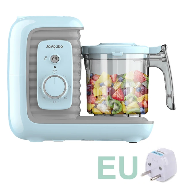 Детский кухонный комбайн, автоматическая детская дополнительная кормовая еда, блендер, молочная бутылка, подогреватель овощей, пароварка для фруктов, BPA бесплатно - Цвет: EU