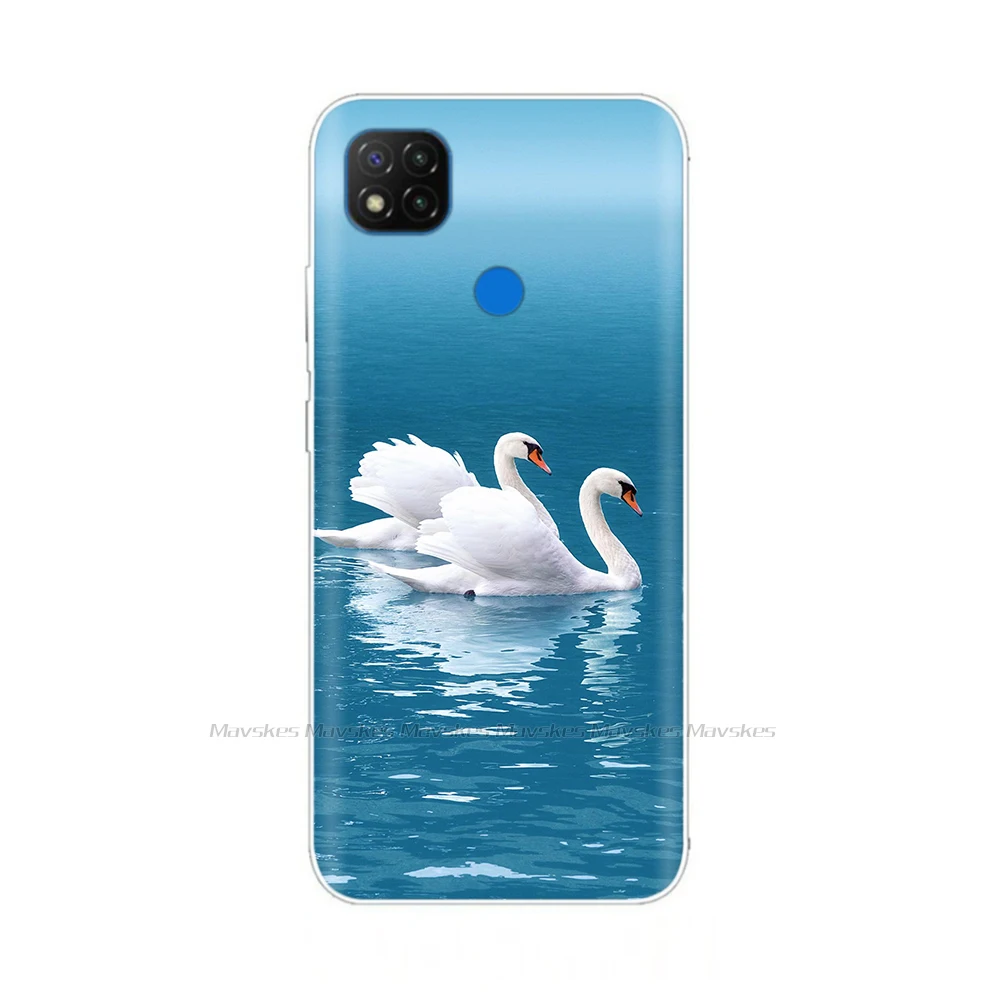 xiaomi leather case design For Xiaomi Redmi 9C NFC Case Soft TPU Phone Back Cover On Redmi 9C 9 C NFC Silicon Coque Redmi9C NFC 2020 Bumper Shells Funda best phone cases for xiaomi Cases For Xiaomi