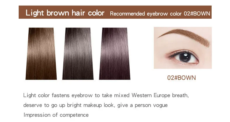 LANBENA Liquid Eyebrow Pencil Natural Long-lasting Waterproof and Sweat-proof is not Easy to smudge eyebrow pencil