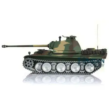 

US Stock Henglong 1/16 6.0 Customized Panther G RC Tank 3879 Metal Tracks Barrel Recoil TH12662