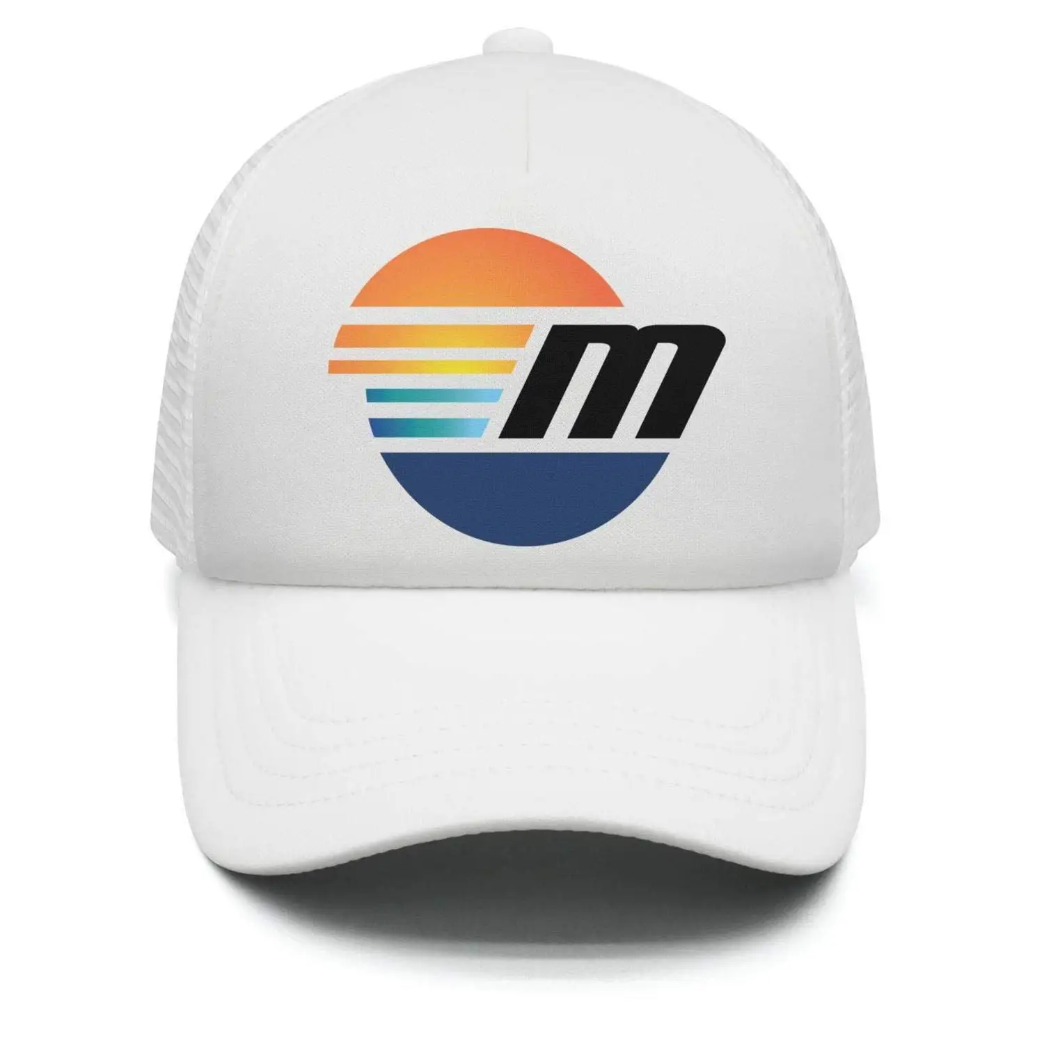 Модная кепка регулируемая для мальчиков и девочек Malibu-Boats-Logo-m-White-дизайнерская бейсболка