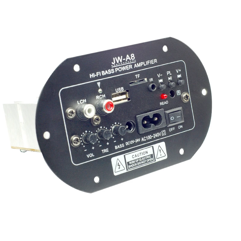 KYYSLB 12V24V110V 220V A5 A8 Bluetooth автомобильный усилитель мощности автолюбитель сабвуфер усилитель плата карта USB с пультом дистанционного управления