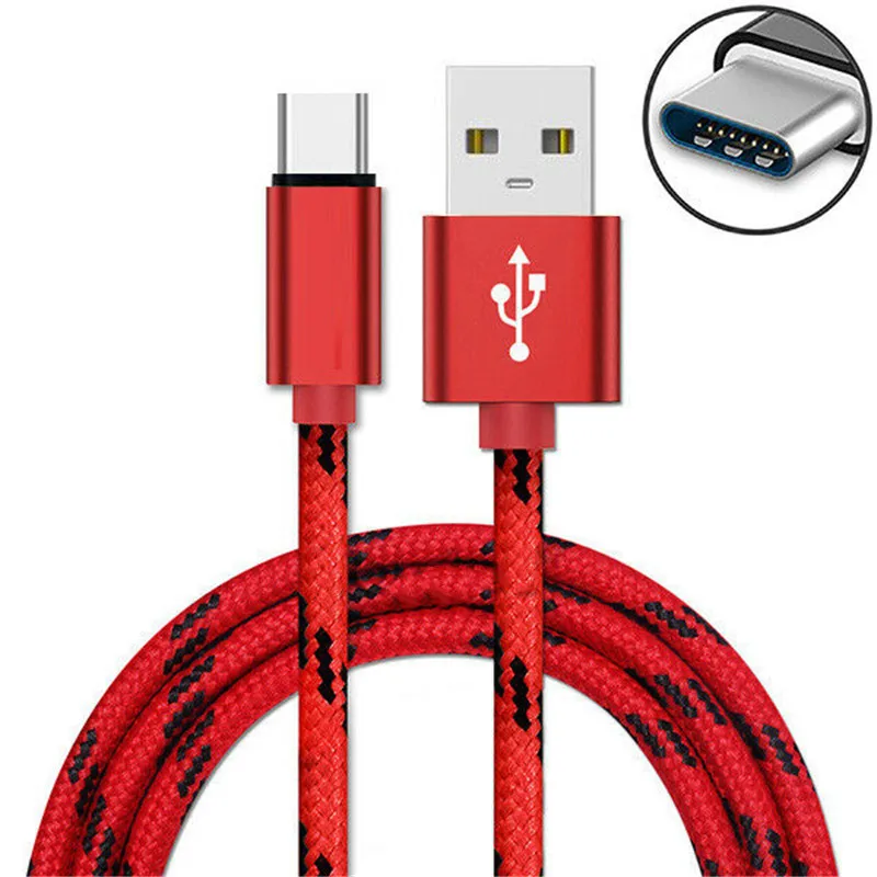 Micro USB Cable 0.25m 1m 2m 3m Type USB C Fast Charging Mobile Phone Cables Data charger For Samsung S8 S9 Xiaomi Tablet Cable