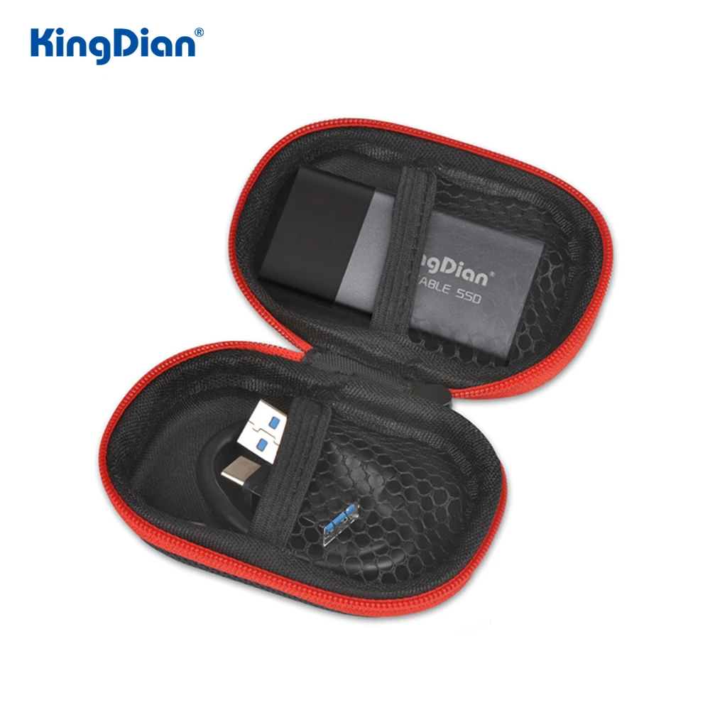 Новое поступление KingDian 250GB внешний type-c к USB 3,0 PC Портативный твердотельный диск для ноутбука