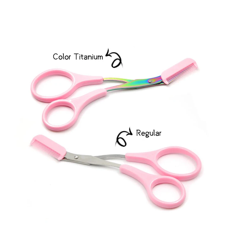 Eyebrow Trimmer Set Eyebrow Trimmer Eyebrow Razor Set Hair Shaver Eyebrow Razor Facial Hair Remover Eyebrow Scissors Hair Remover Eyebrow Trimmer Blade Face Shaver Eyebrow Trimmer Scissor with Comb