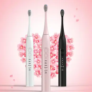 

Ultrasonic Electric Toothbrush USB Rechargeable Dental Scaler Tooth Calculus Cleaner Couple Adult Portable Electric Toothbrush