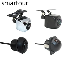 Smartour HD 180 градусов объектив рыбий глаз Звездный светильник ночного видения Автомобильная камера заднего/Переднего Вида низкая видимая Автомобильная камера светильник