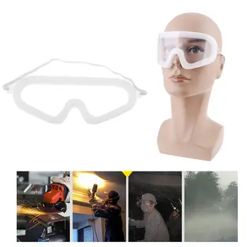 

High Transparent Isolation Eye Mask Anti Dust Spray Droplet Protective Goggles Eye Protector
