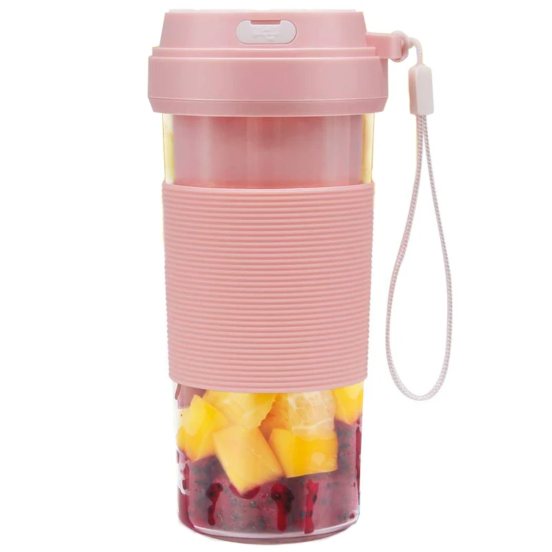 Portable Blender USB Rechargeable CREATIVE DESIGN Small Cordless Personal for Shakes and Smoothies 300Ml Juice | Бытовая техника