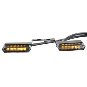 

Lamp Indicators Lights Amber DC 12V Turn Signal Mini LED Blinkers Rear