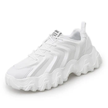 

New Sneakers Men Running Shoes Casual Shoes Zapatillas Hombre Breathable Athletic Shoes Adults Trainers Lace-up Sneakers Male