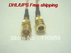 

DHL/EMS Hot 100 pcs SMB Female to SMC Female Straight Crimp RG316 Pigtail-A2