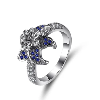 

Luxury Mandala Flower Ring Ladies Zircon Ring Sexy Charming Ladies High-end Jewelry Accessories Valentine Gift Ladies Jewelry