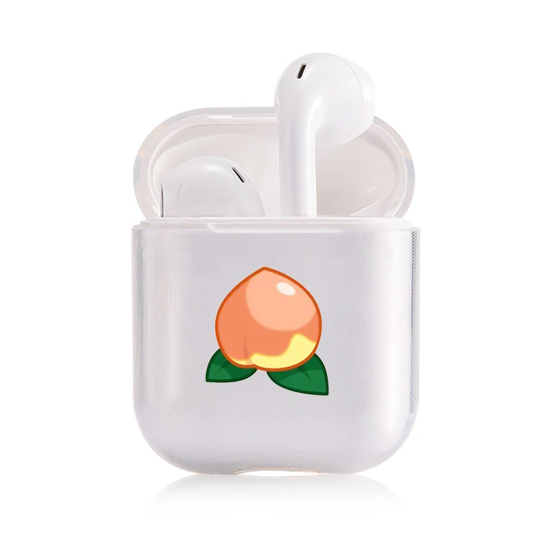 Жесткий милый сексуальный чехол для губ с мультяшным рисунком Airpods 2 для iPhone Airpods, модный прозрачный чехол для Airpods, аксессуары для наушников, чехол - Цвет: I202411