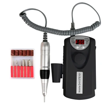 

Electric Nail Drill Set Electric Armor Portable Nail Drill Handpiece Manicure Dead Skin Removal Nail Polishing Machine Pen