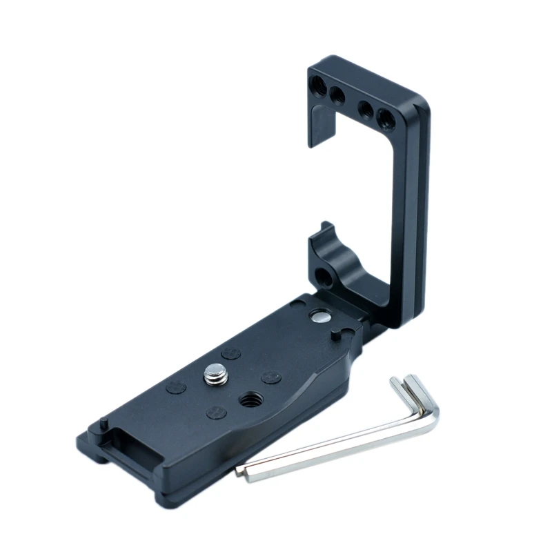 Extendable L Type Bracket Vertical Quick Release Tripod Plate Grip Handle for Canon EOS RP Camera Tripod Ball Head