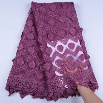 

Hot Sale Nigerian tulle Laces Fabrics 2019 High Quality African Voile Lace Fabric French Net Lace Fabric for Wedding Dress