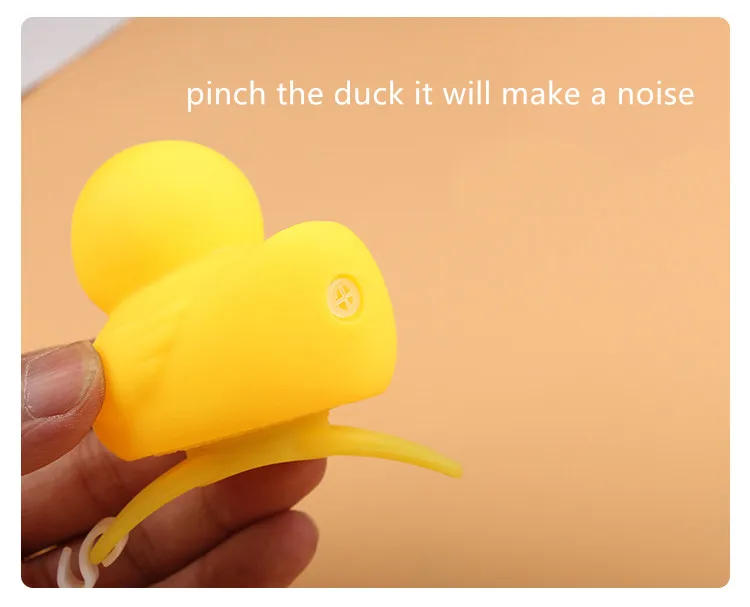 WorthWhile Bicycle Duck Bell with Light Broken Wind Small Yellow Duck Bike Motor Helmet Riding Cycling Accessories6