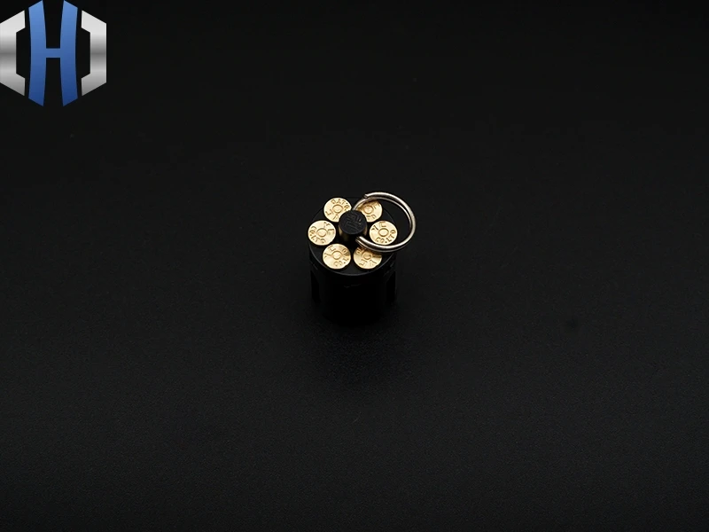 Револьвер Fingertip Гироскопический нож из титанового сплава съемный EDC для взрослых декомпрессионная игрушка