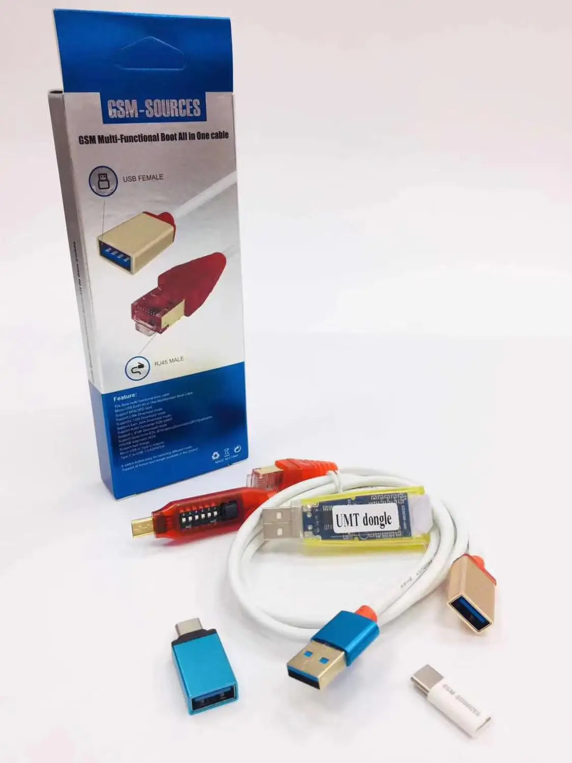 Разблокирование коробки UMT BOX UMT DONGLE для удаления учетной записи google