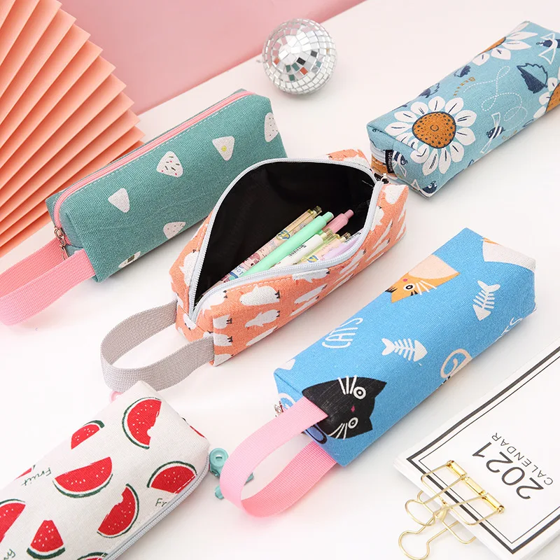 1 шт. милая мультяшная ручка с животными пенал школьные офисные принадлежности