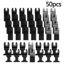 

50 pcs Universal Oscillating Multi Tool Saw Blade Professional Metal Wood Cutting Quick Release Saw Blade Power Tool Accessories