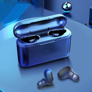 

TWS Bluetooth 5.0 Earphones Wireless Earbuds Noise Canceling Sports 3D Stereo Sweatproof Earphone for iPhone Xiaomi