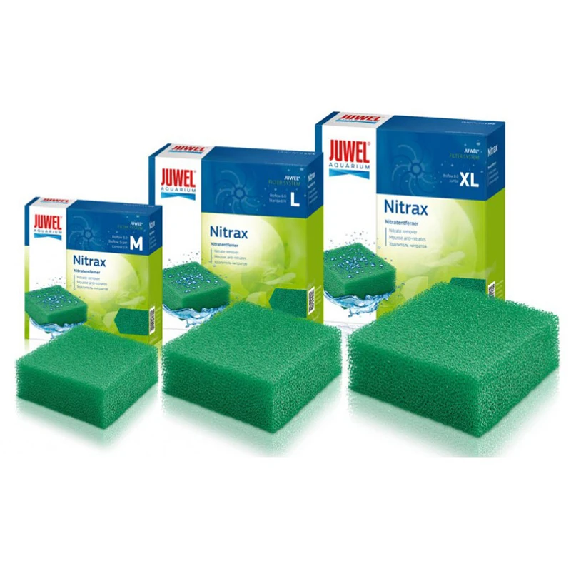 Juwel Nitrax Bioflow 3,0 6,0 8,0 зеленый садок для рыбы, Биохимический хлопковый фильтр, аквариумный Биохимический хлопковый