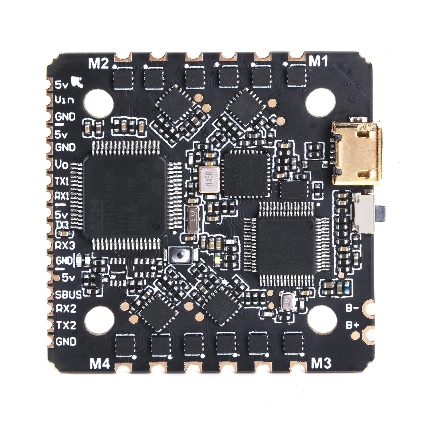 NameLessRC Super AIO MPU6000 F405 Fligh Controller BLHELIS 15A 4in1 ESC 720P DVR 1S 25.5X25.2mm for RC FPV Toothpick Cinewhoop