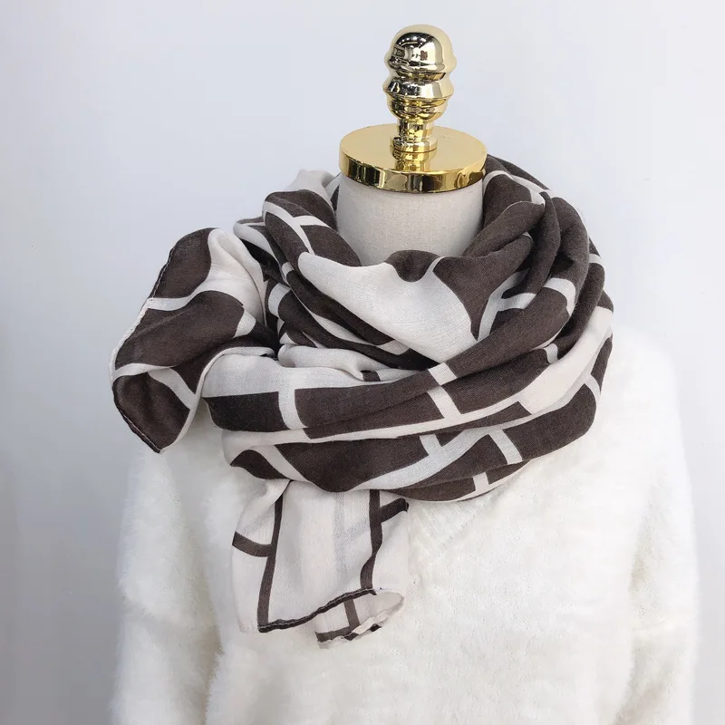 New-2020-Winter-Scarf-Plaid-Foulard-Women-Cotton-Scarves-Neck-Warm-Hijabs-Pashmina-Lady-Shawls-And (3)