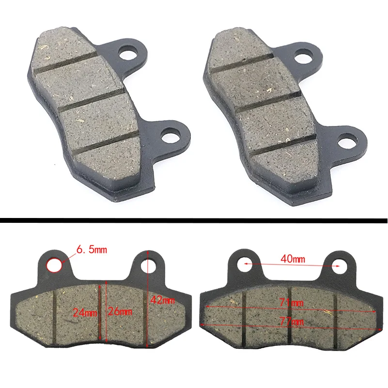 DiscBrakePads2pcpairFitToPitProGPXKayoBSEIRBIS110ccTo