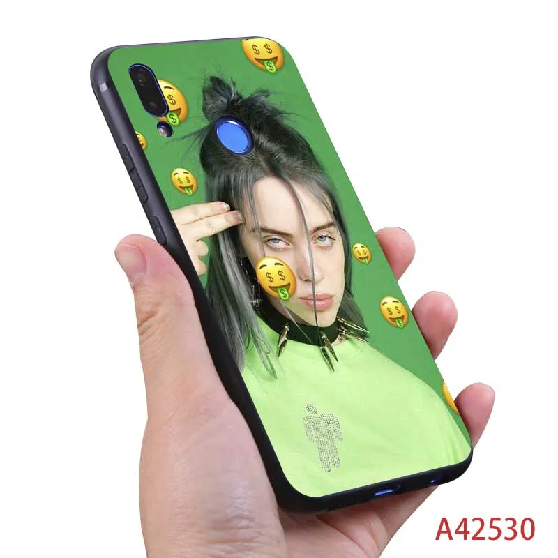 Музыкальный певец звезда Билли эйлиш чехол для Xiaomi Redmi note 7 k20 pro 7 note 5 6 4x 7a Прозрачный мягкий силиконовый чехол для телефона - Цвет: A42530