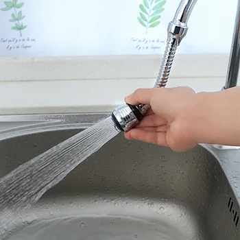 

Kitchen Accessories Tools Faucet Extender 2 Modes 360 Rotatable Water Saving High Pressure Nozzle Filter Tap Kitchen Goods Item