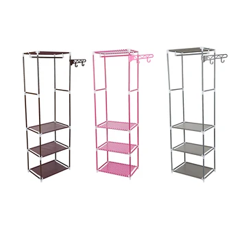 

AFBC Simple Metal Iron Hanger Floor Clothes Hanging Storage Rack Hanger Hanger Bedroom Furniture