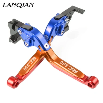 

Motorcycle Accessories CNC Adjustable Brake Clutch Levers With LOGO For KTM RC390 RC 390 2013 2014 2015 2016 2017