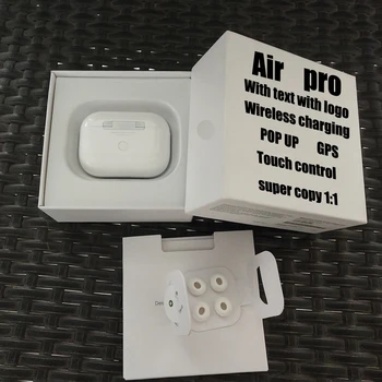 

2020 New Air pro 3 i100000 TWS Smart Pop-Up Window Wireless Charging Real Light Sense Real Battery For Android IOS Phones