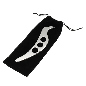 

Stainless Steel Guasha Board Scraping Body Massage Low Magnetic Physiotherapy Scrapper Massage Relaxation Plate Health Care Tool