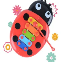 Милая божья коровка насекомые фортепиано музыкальный инструмент, игрушка ударный инструмент игрушки для раннее развитие ребенка