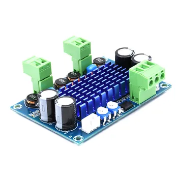 

XH-M572 TPA3116D2 2 *120W chassis dedicated plug-in 5V - 24V - 28V output high power digital HIFI amplifier board